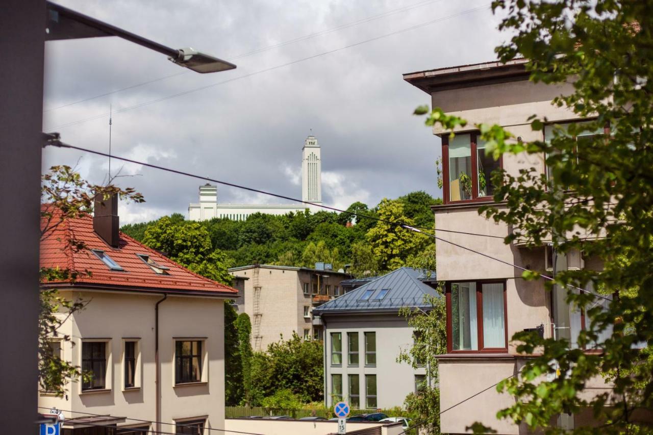 Appartamento Telegrafas Lofts Centre Of Kaunas By Strazdo Telegrafas Esterno foto