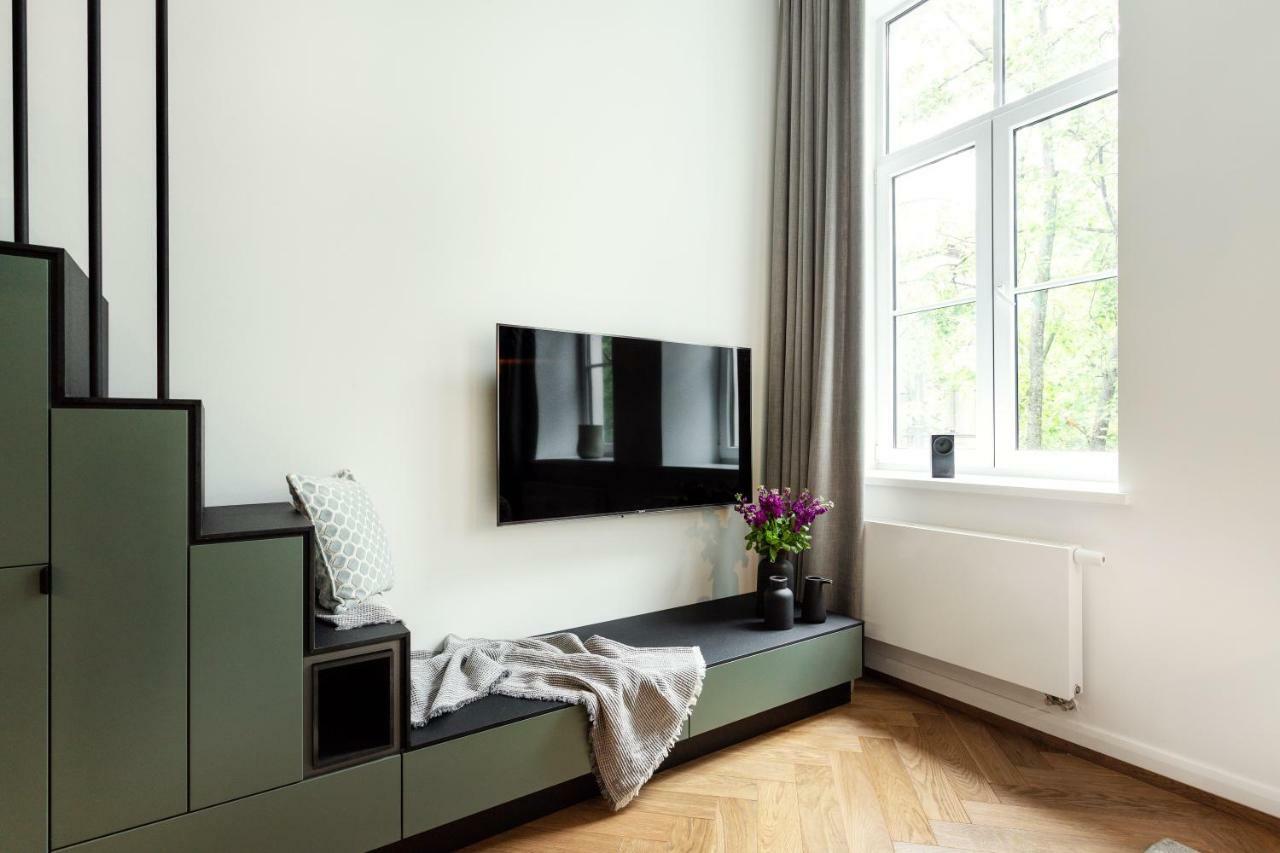 Appartamento Telegrafas Lofts Centre Of Kaunas By Strazdo Telegrafas Esterno foto